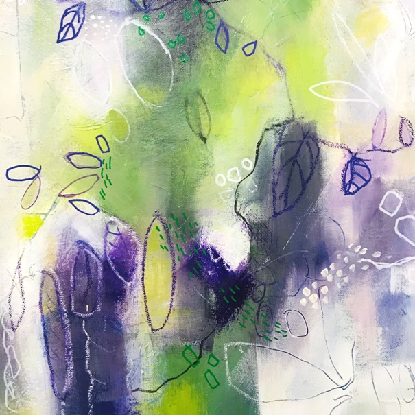 'Violet Hum' by artist Joanna Mcdonough